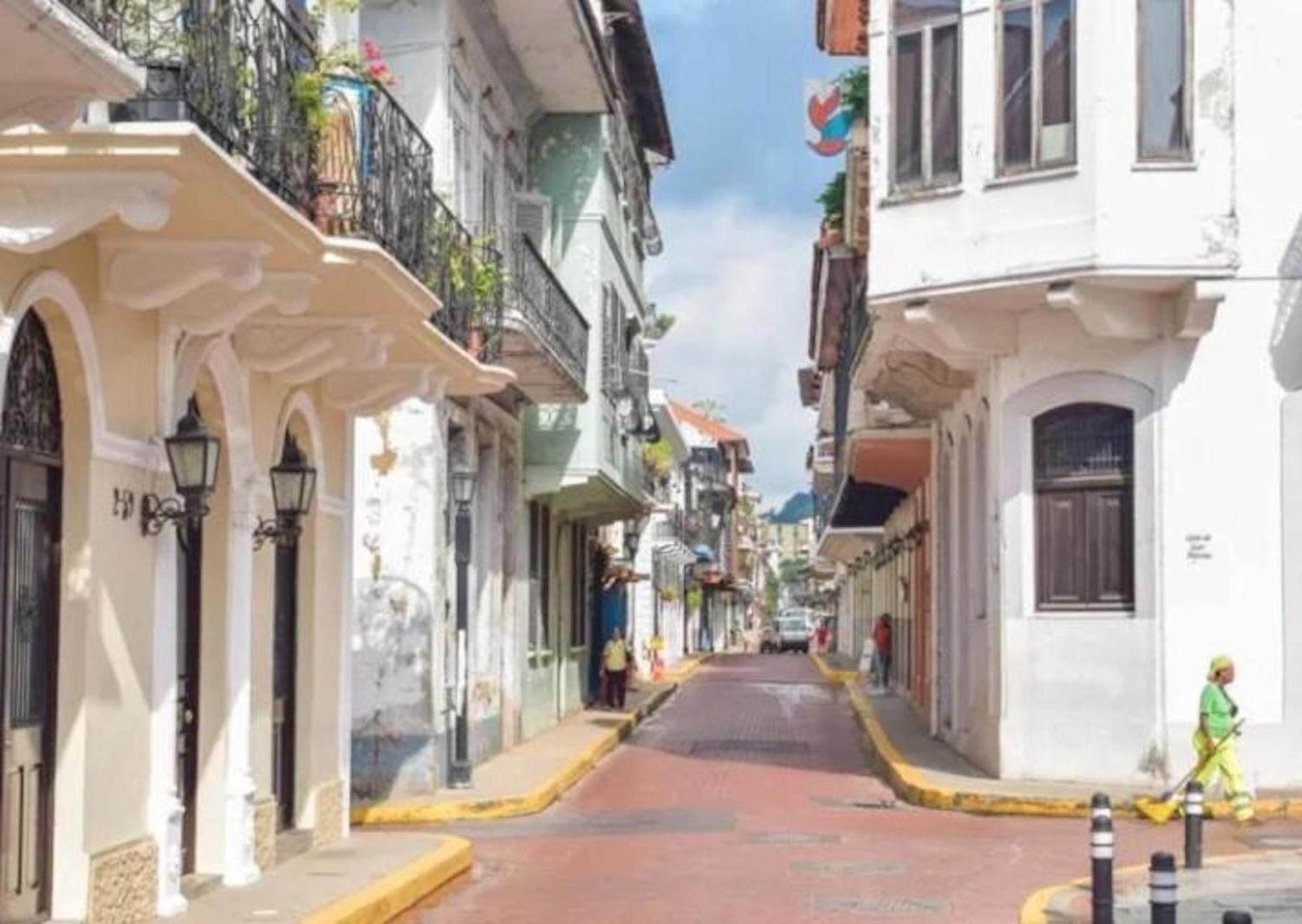 Hotel Pension Corona Panama Stadt Exterior foto